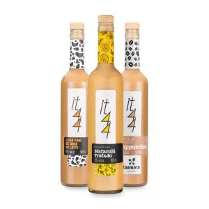 Kit 3 Licores IT44 – Doce de Leite, Cappuccino e Maracujá Trufado